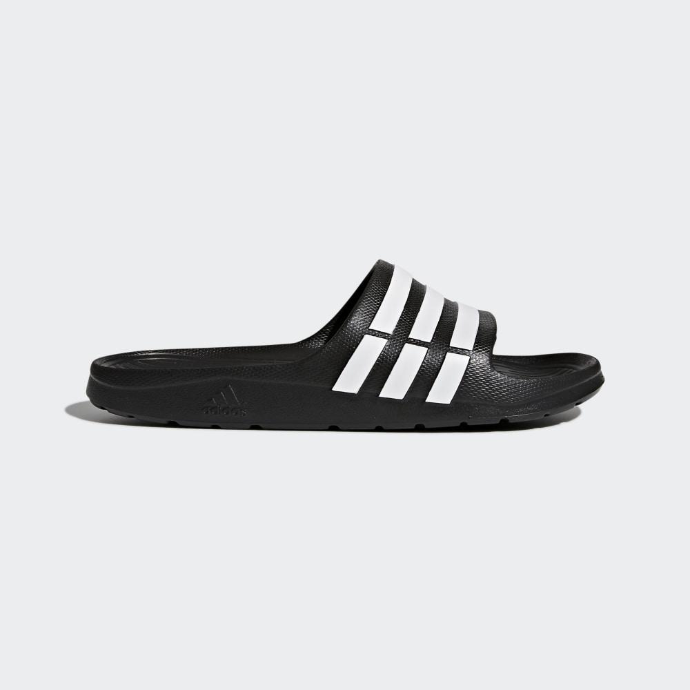 Adidas Men's Duramo Slides Black/White Ireland G15890